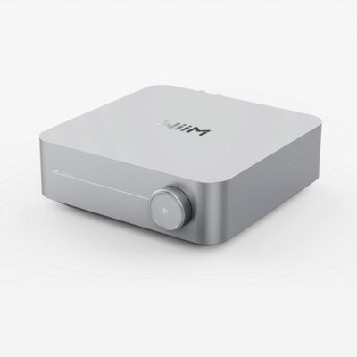 WiiM Amp Streaming-/Multiroom-Verstärker, silber