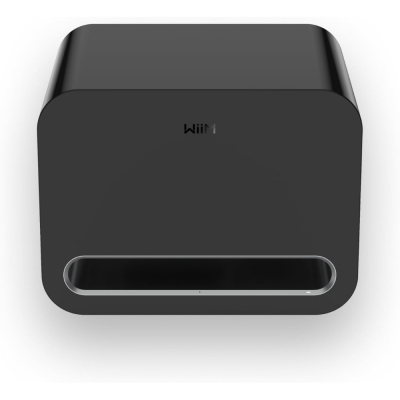 WiiM Sub Pro kompakter kabelloser Subwoofer, schwarz