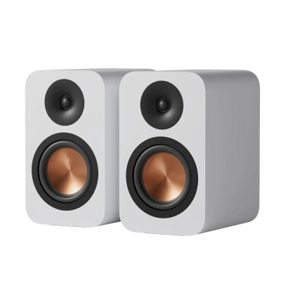 Fosi Audio SP601 Regallautsprecher, weißes Paar