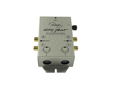 Analogis Easy Phono RIAA-Vorverstärker mit DIN und RCA