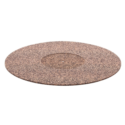 Analogis Mat One Plattentellerauflage aus Kork/Gummi, braun