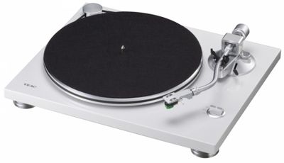 Teac TN-3B Plattenspieler mit RIAA- & USB-Ausgang, weiß