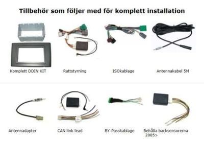 Volvo XC90, Einbaukit