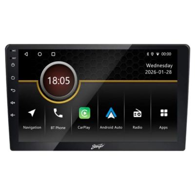 Stinger IF209E, 9-Zoll-Autoradio mit kabellosem CarPlay/Android Auto
