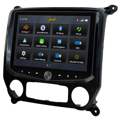Stinger HORIZON10 iX210E-GM1, 10-Zoll-Autoradio für Chevrolet Silverado/GMC Sierra 2014-2019