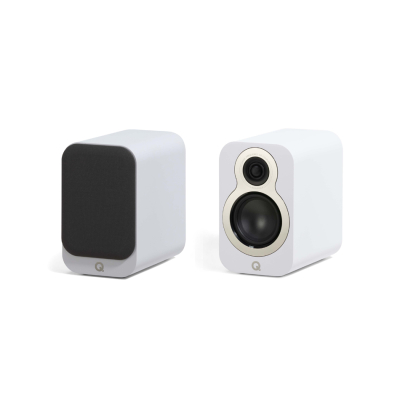 Q Acoustics 3010c Regallautsprecher, matt weiß