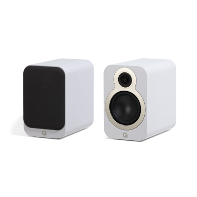 Q Acoustics 3020c Regallautsprecher, matt weiß