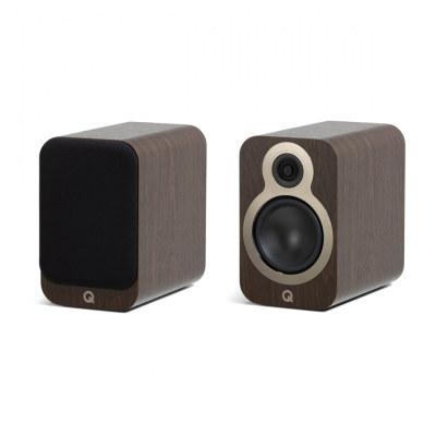 Q Acoustics 3030c Regallautsprecher, Walnuss