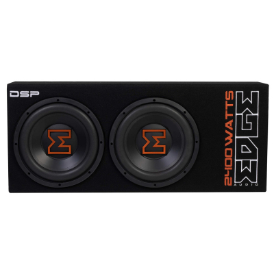 EDGE EDBX12TADSP-E3, aktive Bassreflex-Subwooferbox mit 2x12 Zoll, 800W RMS