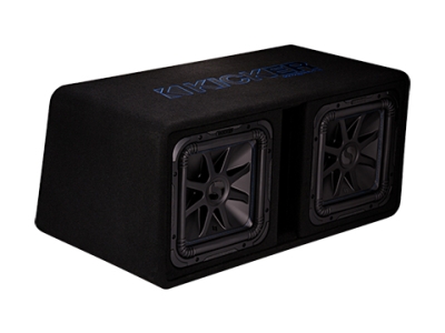 Kicker Solo-Baric L7S DL7S122, 2x12-Zoll-Bassreflexgehäuse, 2 Ohm