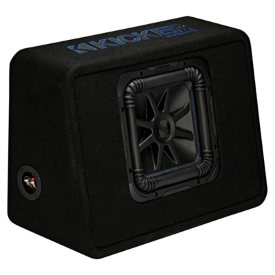 Kicker Solo-Baric TL7S102, flacher, bassreflex 10-Zoll-Subwoofer, 2 Ohm