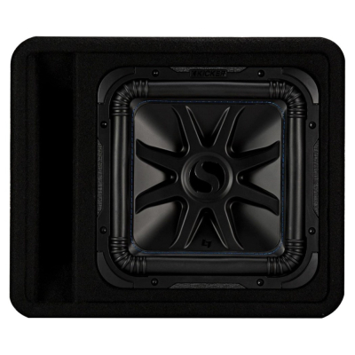 Kicker Solo-Baric VL7S122, 12 Zoll Subwoofer-Gehäuse, 2 Ohm
