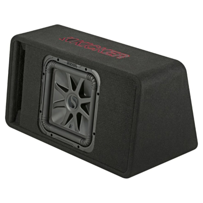 Kicker Solo-Baric VL7R122, 12 Zoll Subwoofer-Gehäuse, 2 Ohm