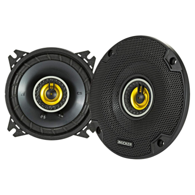Kicker CS CSC44, 4 Zoll Koaxiallautsprecher, Paar