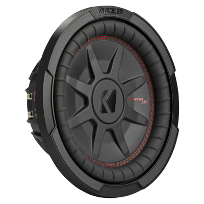 Kicker CompRT CWRT104, 10-Zoll Subwoofer, 2 x 4 Ohm