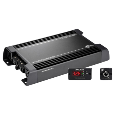 Kicker Warhorse WXA3600.1, leistungsstarke Monoblock-Endstufe