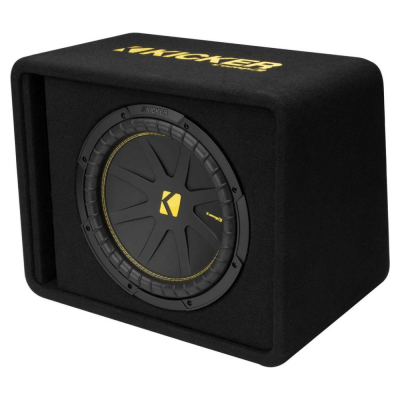Kicker CompC VCWC122, Bassreflex-Subwoofergehäuse 1x12 Zoll, 2 Ohm