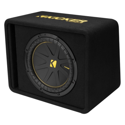 Kicker CompC VCWC124, Bassreflex-Bassbox 1x12 Zoll, 4 Ohm
