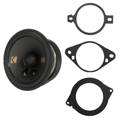 Kicker KSC2704C, 2,75-Zoll-Mitteltöner, einzeln