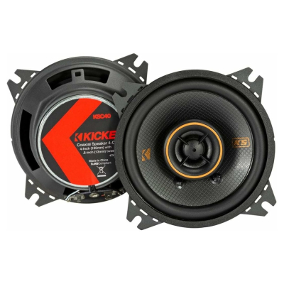 Kicker KSC404, 4-Zoll-Koaxiallautsprecher, Paar