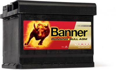 Banner Running Bull AGM 640A 60Ah, Starterbatterie