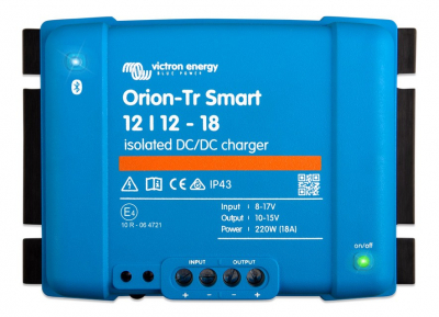 Victron Orion-Tr Smart DC-DC-Ladegerät, 12V in 12V out, isoliert 18A
