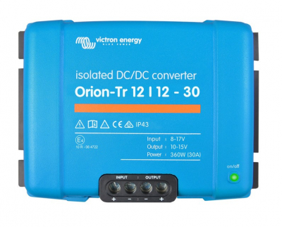 Victron Orion-Tr DC-DC-Wandler, 12V in 12V out, isoliert 30A