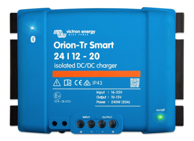 Victron Orion-Tr Smart DC-DC-Ladegerät, 24V in 12V out, isoliert 20A