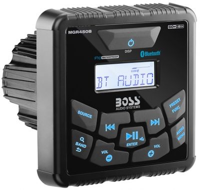 BOSS MGR450B Marine-Stereo mit Bluetooth