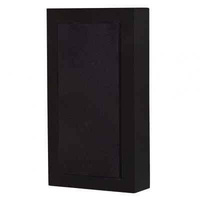DLS Flatbox Midi On-Wall-Lautsprecher in Mattschwarz, Stück