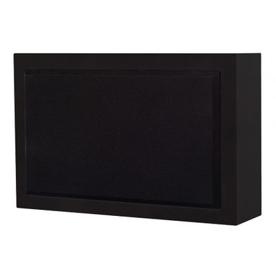 DLS Flatsub 8.2 wandmontierbarer Aktiv-Subwoofer, Mattschwarz