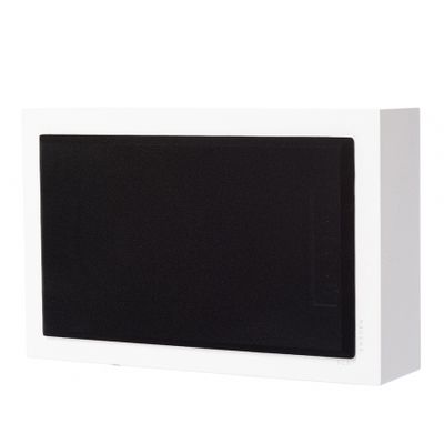 DLS Flatsub 8.2 wandmontierbarer Aktiv-Subwoofer, Mattweiß