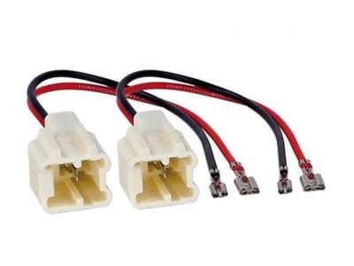 Lautsprecher-Adapterkabel Dacia/Fiat/Nissan/Opel/Renault, 2er-Pack