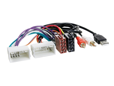 ISO-Kabelsatz Hyundai/Kia 24Pin/18Pin USB/AUX