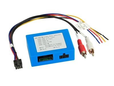 Aktiver Systemadapter Mercedes D2B auf RCA