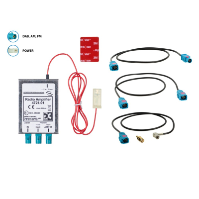 Antennensplitter AM/FM DAB+, Fakra Z(m)