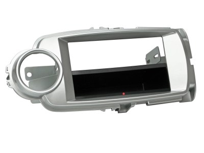 Einbaurahmen 1/2-DIN Toyota Yaris, silber