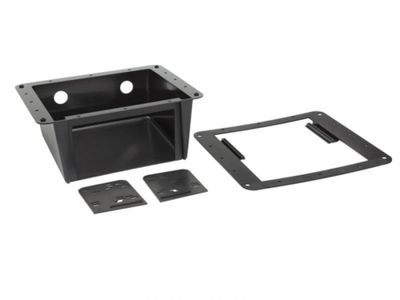 Unterbaugehäuse Doppel-DIN