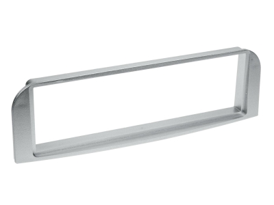 Einbaurahmen 1-DIN Alfa Romeo 147/GT, silber