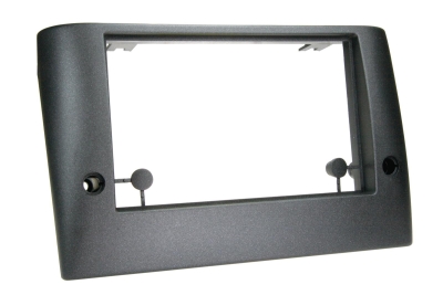Einbaurahmen 2-DIN Fiat Stilo, schwarz