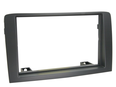 Einbaurahmen 2-DIN Fiat Idea, grau