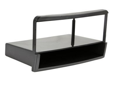 Einbaurahmen 1-DIN mit Ablagefach Ford/Mazda/Mercury, schwarz