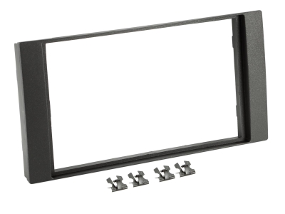 Montagerahmen 2-DIN Ford, schwarz