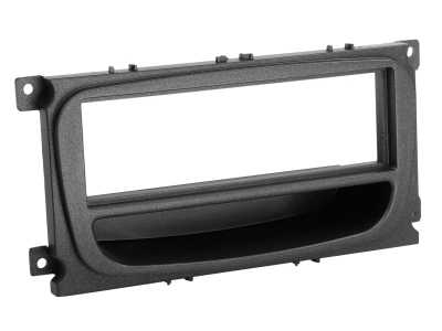 Montagerahmen 1-DIN mit Ablagefach Ford, schwarz