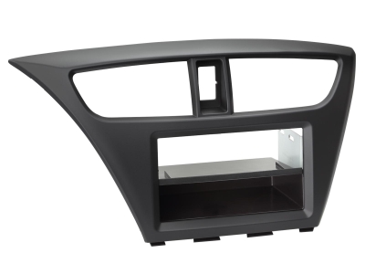 Montagerahmen 2-DIN mit Ablagefach Honda Civic, schwarz