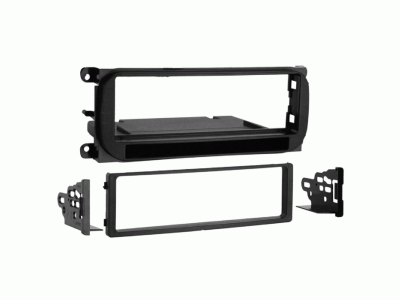 Montagerahmen 1-DIN mit Fach Chrysler/Dodge/Jeep/Plymouth