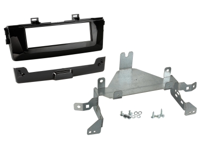 Einbaurahmen 1-DIN Kia Picanto 2017-2021, Piano Schwarz