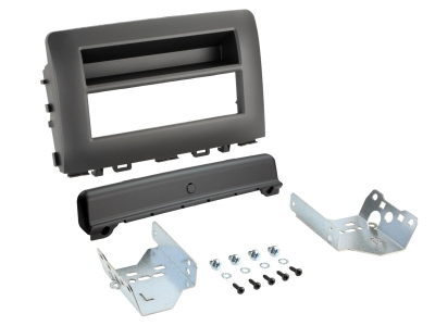 Einbaurahmen 1-DIN mit Ablagefach, Kia Rio 02/2017-2022