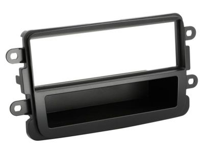 Einbaurahmen 1-din Dacia schwarz