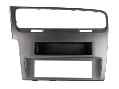Einbaurahmen 1-DIN mit Ablagefach, VW Golf VII
